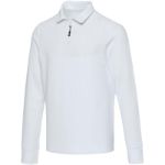 zeus uniseks halfzip poloshirt lange mouw 4xs-3xl