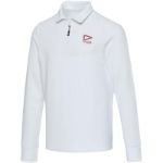 zeus uniseks halfzip poloshirt lange mouw 4xs-3xl
