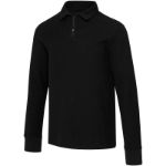zeus uniseks halfzip poloshirt lange mouw 4xs-3xl