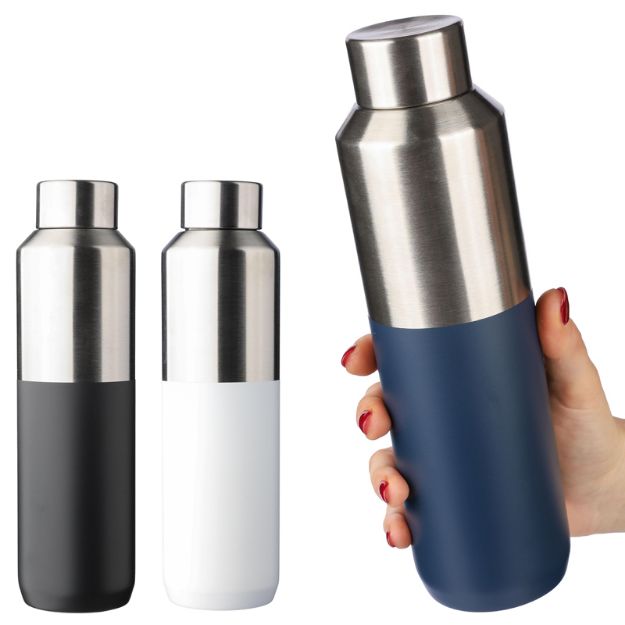 gerecycled rvs dubbelwandige drinkfles frde