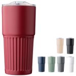 gerecyclede roestvrijstalen dubbelwandige drinkmok