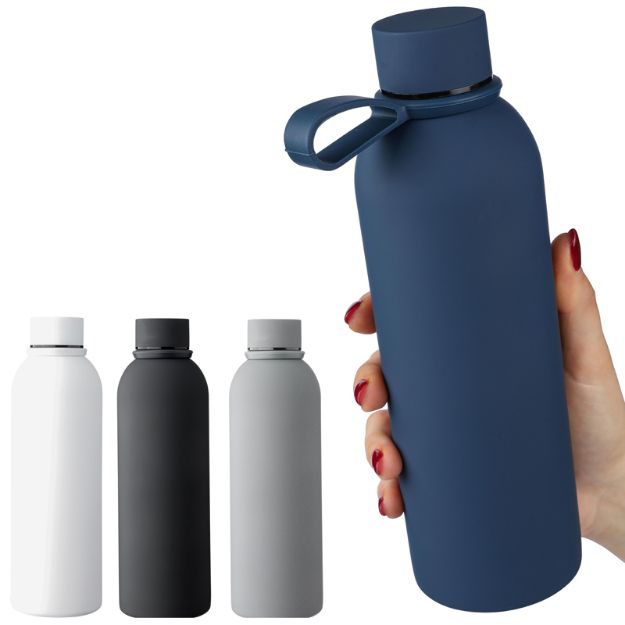 gerecycled rvs dubbelwandige drinkfles