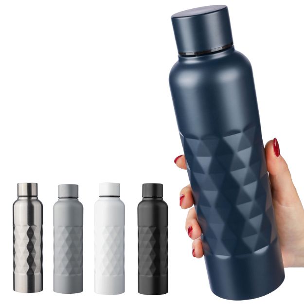 gerecycled roestvrijstalen enkelwandige drinkfles