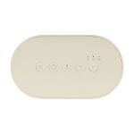 lumarise rcs recycled plastic wekker witte ruis