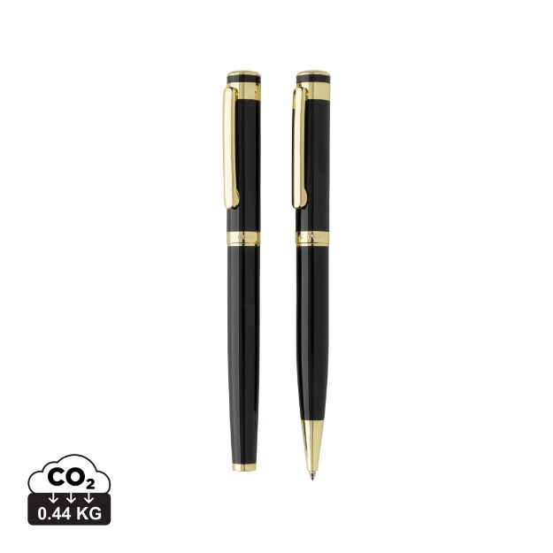 swiss peak luca rcs recycled brass luxe set van 2