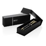 swiss peak luca rcs recycled brass luxe set van 2