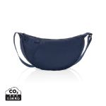 crescent xl aware™ rpet halve maan sling bag - marine