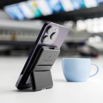 c-secure magsafe wallet voor 4 passen aan telefoon