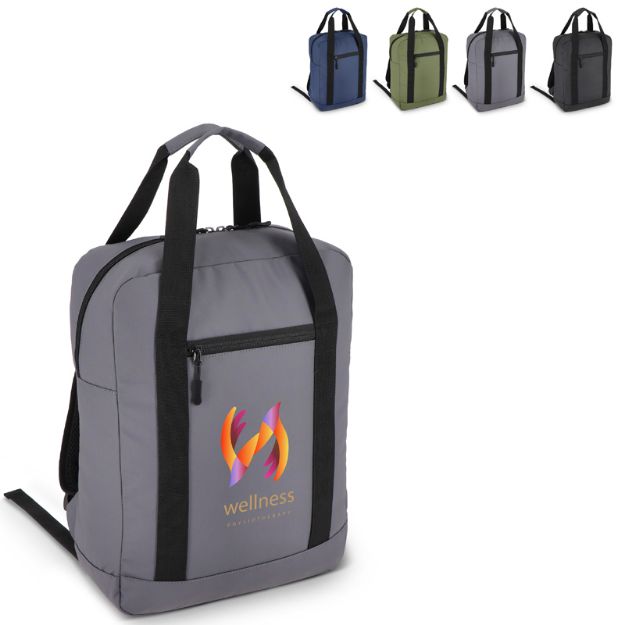 r-pet rugzak in populaire vorm reflecterende strip