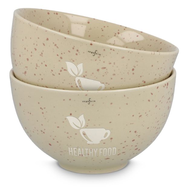 sagaform ditte keramische kommenset 12 cm