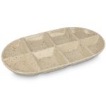 sagaform ditte keramische serveerschaal 36 x 20 cm