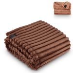 sagaform esther recycled fleecedeken 130 x 170 cm