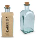 insideout vierkante recycled glazen fles 1000 ml