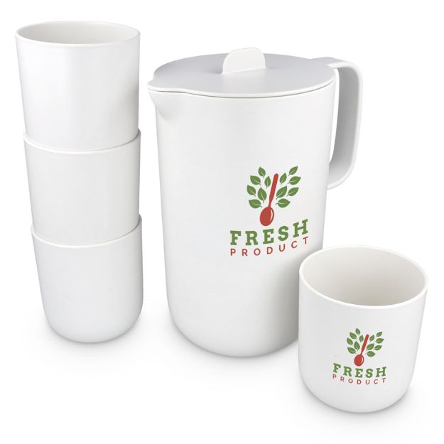 insideout 5-delige drinkset r-pet kan met 2 bekers