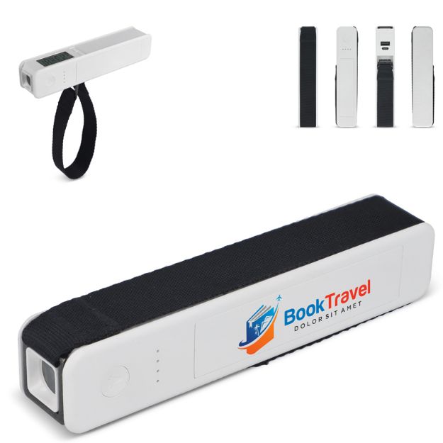 5-in-1 travel powerbank 2600 mah ideaal voor reis