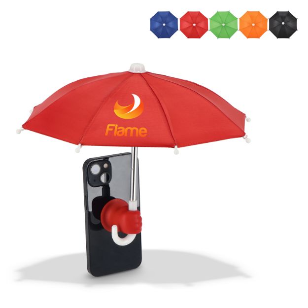 telefoonparaplu met zuignaphouder