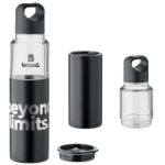 navulbare 2-in-1 tritan fles 610 ml met tumbler