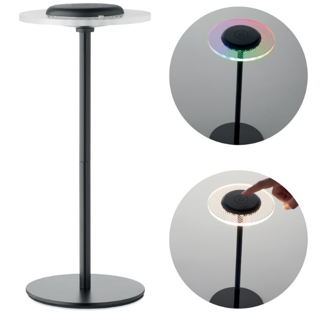 oplaadbare ijzeren tafellamp met 39 led lampjes