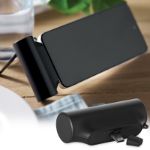 powerbank 5000 mah met telefoonstandaard in abs