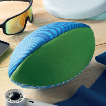 neopreen water rugbybal inclusief opblaasnaald