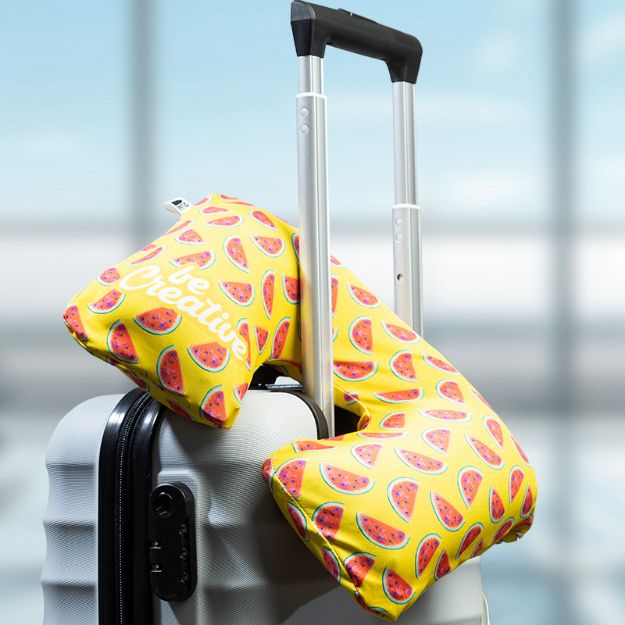 custom made reiskussen opblaasbaar r-pet hoes