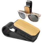 rabs auto zonnebrilhouder op zonneklep in auto