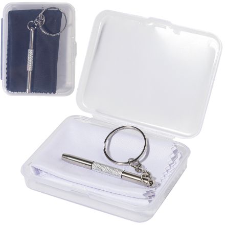 compacte set reparatie bril clearsight r-pet doek