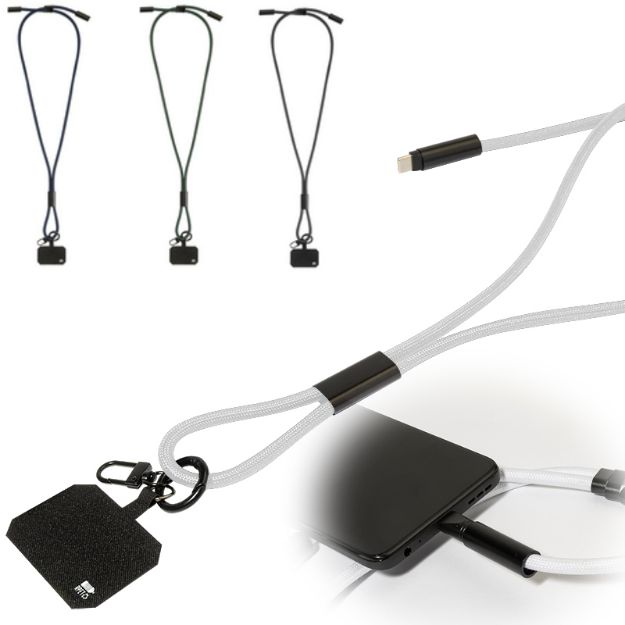 r-pet mobiele sleutelkoordkabel holcharge