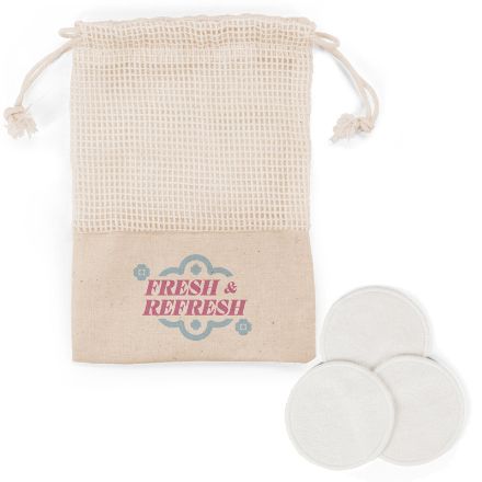 set wasbare en herbruikbare gezichtsreinigingspads