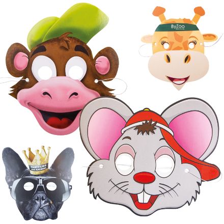 masker 23 x 23 cm custom made