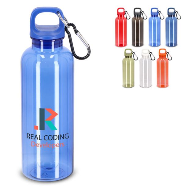 noa waterfles r-pet 500 ml transparant afwerking