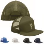 7 panelen plat vizier pet katoenen twill 235 g/m2