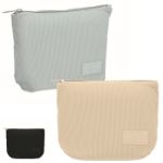 corduroy cosmeticatasje 220 g/m2 met ritssluiting
