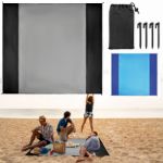 lichtgewicht grote strandmat inclusief 4 haken