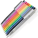 x3 grs gerecycled pc plastic pen frosted