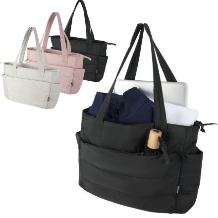 puffer recycled laptopdraagtas 18 liter
