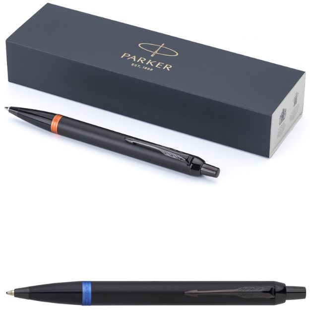 parker im vibrant rings pvd balpen