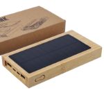bamboe zonne-energie powerbank elz