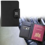 gerecyclede pu paspoorthouder mavi