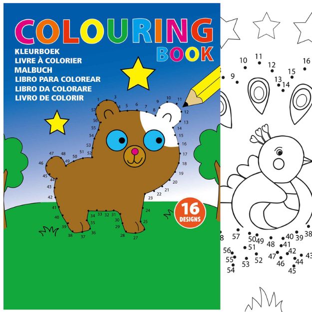 kartonnen kleurboek constanze