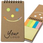 kartonnen memoblaadjes set kim