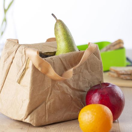 kraft papieren koeltas callen