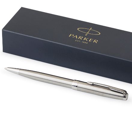 roestvrijstalen parker sonnet balpen