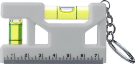 gerecycled abs sleutelhanger met waterpas indira