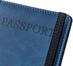 r-pu paspoorthouder en bagagelabel zani set