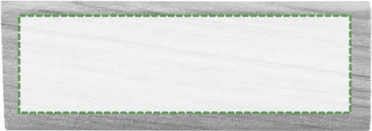 lasergravering (85 x 25 mm)