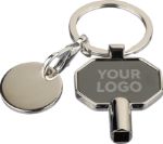 recyclede zinklegering ontluchting sleutelhanger