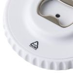 recycled abs mechanische dobbelsteen met drukknop