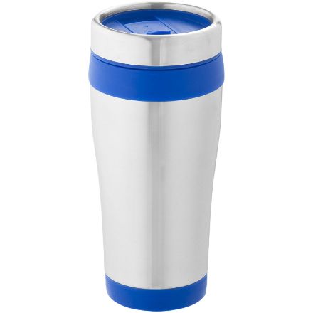 thermosbeker 410 ml - blauw