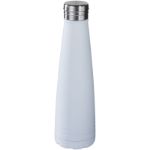koper vacuum geisoleerde drinkfles 500 ml - wit